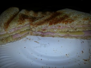 Double croque monsieur