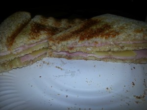 Double croque monsieur