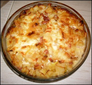 Croque tartiflette